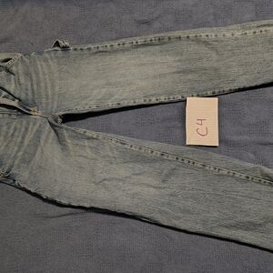 Cotton On Light Blue Straight Leg Jeans